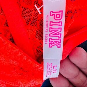Victoria's Secret Pink Neon Lace Top and one BeBe
